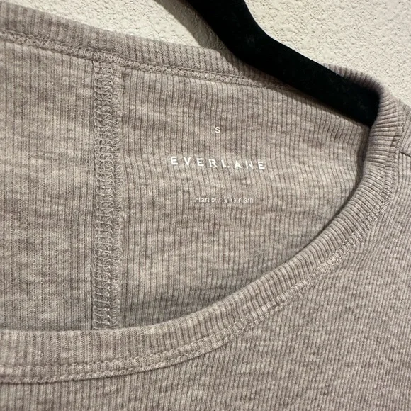 Everlane The Luxe Rib Long Sleeve - Picture 7 of 12